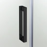 Душевое ограждение NEW TRENDY NEW KOMFORT BLACK 80x80x195 K-0468 (черный)