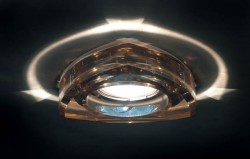 Декоративные светильники из хрусталя и стекла Donolux DL136CH/Shampagne gold
