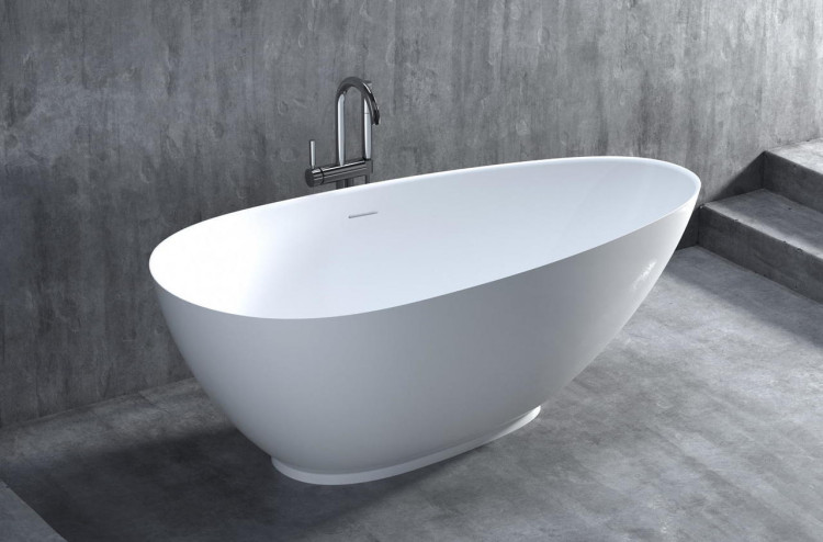 Ванна из искусственного камня Salini Paola 172x82,5 отдельностоящая - 101512GRH