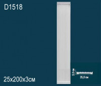 Пилястра D1518