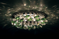 Декоративные светильники с кристаллами Donolux DL061.02.1/8 crystal/emerald