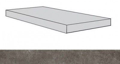 Drift .Grey Scal.160 Ang.Sx/Дрифт Грей Ступ.160 Угл.Лев
