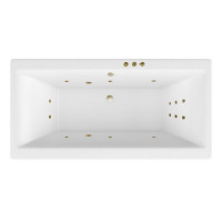 Ванна EXCELLENT Savia Duo 170x80 "SMART" (бронза)