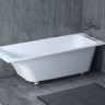 Ванна из искусственного камня Salini Orlando_Kit 180 встраиваемая S-Sense глянец - 102112G