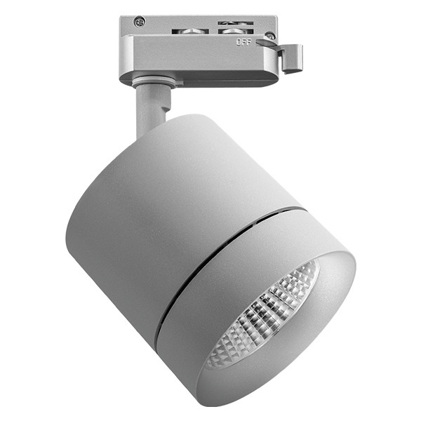 301292 Светильник для 1-фазного трека CANNO LED 15W 960LM 30G СЕРЫЙ 3000K IP20 (в комплекте)