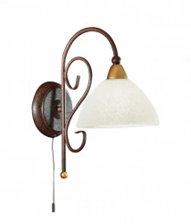 Светильник настенный с выключателем EGLO 85448 коричневый Medici