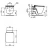 E387001 Промо-комплект Ideal Standard ProSys STRADA II AquaBlade® 3 в 1 (R020467 + T359601)