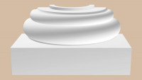 90024-6-H/2 полуоснование DECOMASTER-2 (413х210х205мм)