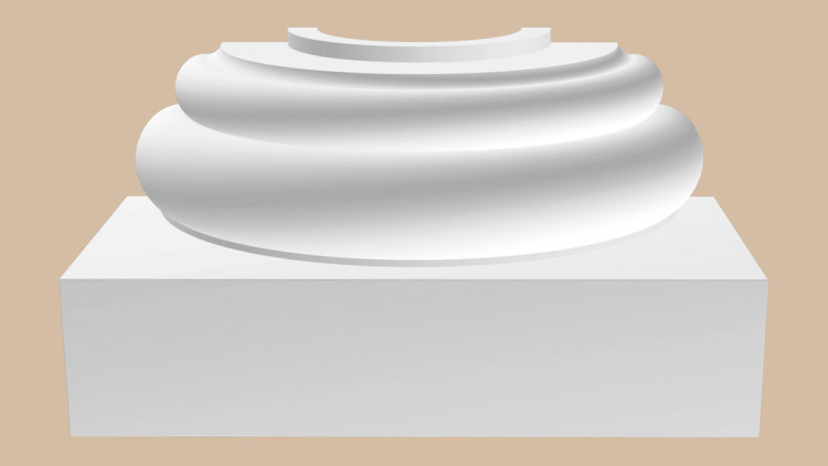 90024-6-H/2 полуоснование DECOMASTER-2 (413х210х205мм)