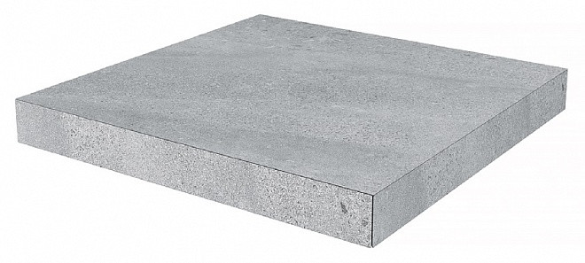 DD602200R/GCA Ступень угловая клееная Про Матрикс серый 33*33