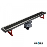 Трап Pestan Confluo Premium Black Glass Line 450