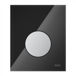 Панель смыва TECEloop Urinal 9242656 черное стекло, кнопка хром