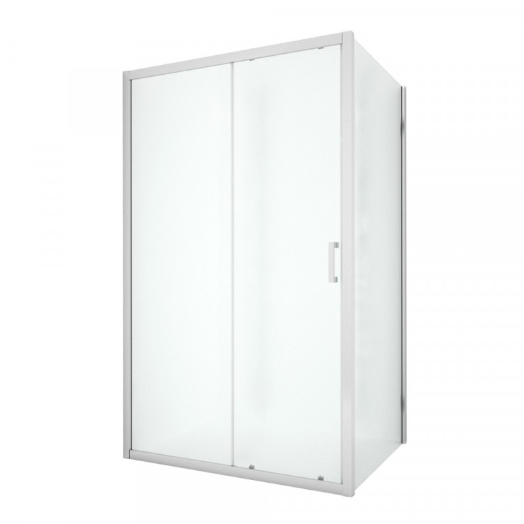 Душевое ограждение NEW TRENDY NEW VARIA 100x90x190 D-0189A/D-0102B (хром)