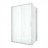Душевое ограждение NEW TRENDY NEW VARIA 100x90x190 D-0189A/D-0102B (хром)