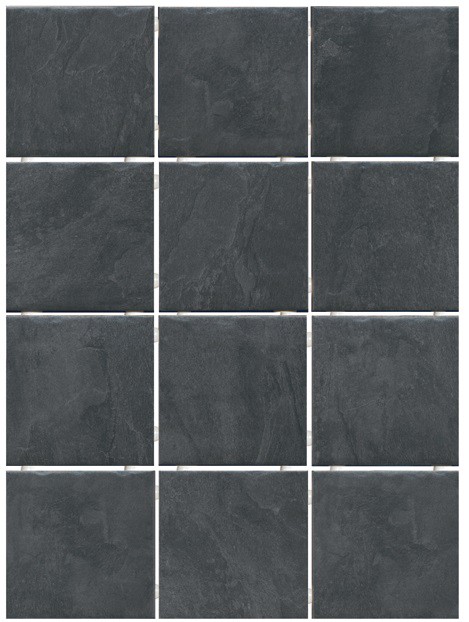 1301 Дегре чёрный, полотно 30х40 из 12 частей 9,9х9,9 9.9*9.9 керамический гранит