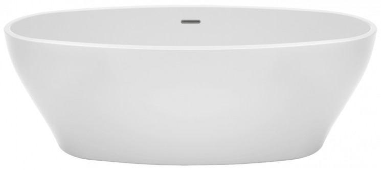 Ванна акриловая Azario CRANSTON 1700x800x580, свободностоящая, в комплекте с сифоном и металлической рамой, белая (CRA17080) CRA17080