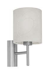 Светильник настенный с выключателем EGLO 89215 никель INDO