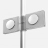 Душевое ограждение NEW TRENDY AVEXA 100x110x200 EXK-1487 (хром)