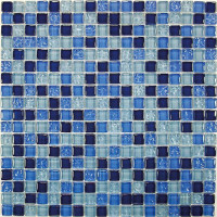 Мозаика из стекла Blue Drops