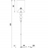 Торшер Maytoni H010FL-01N