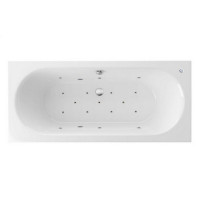 Ванна EXCELLENT Oceana Slim 180x80 "RELAX" (хром)