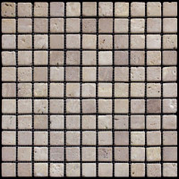 Мозаика из натурального камня M090-25T (Travertine)
