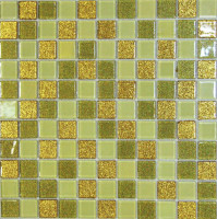 Мозаика из стекла Shine Gold