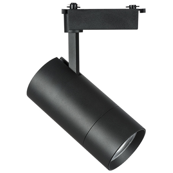 229437 Светильник для 1-фазного трека VOLTA LED COB 40W 3600LM 18-60G ЧЕРНЫЙ 3000K (в комплекте)
