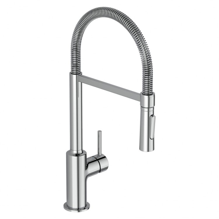 BC302AA CERALOOK Однорукоятковый смеситель для кухонной мойки с высоким поворотным изливом