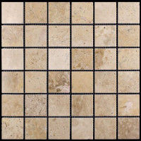 Мозаика из натурального камня M090-48P (Travertine)