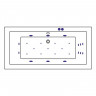 Ванна EXCELLENT Savia Duo 170x80 "ULTRA" (золото)