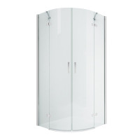 Душевое ограждение NEW TRENDY NEW MERANA 100x100x195 K-0332 (хром)