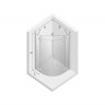 Душевое ограждение NEW TRENDY NEW MERANA 100x100x195 K-0332 (хром)