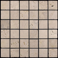 Мозаика из натурального камня M090-48T (Travertine)