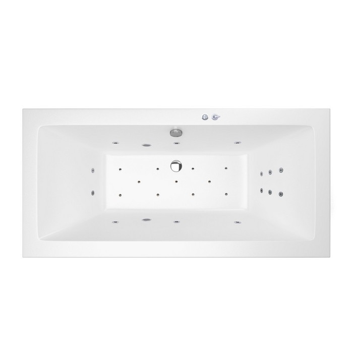Ванна EXCELLENT Savia Duo 170x80 "ULTRA" (хром)