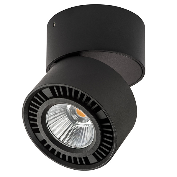 214817 Светильник  FORTE MURO LED 15W 1400LM 30G ЧЕРНЫЙ 4000K (в комплекте)