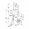 Смеситель KLUDI PURE&EASY XL 371900565 для раковины на одно отверстие однорычажный с донным клапаном