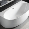 Ванна акриловая Azario Cambridge 1800X880X580, пристенная, в комплекте с сифоном и металлической рамой CAM18090