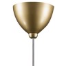 813032 (MD5087-1JS)  Подвес GLOBO 1х40W  E14 gold/white (в комплекте)