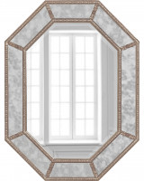 Зеркало "Ньюпорт" Florentine silver/19