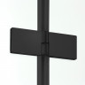 Душевое ограждение NEW TRENDY NEW SOLEO BLACK 80x80x195 D-0287A/D-0288A (черный)