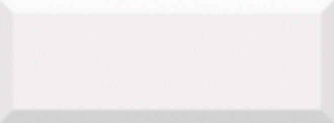 15080 Бельканто белый грань 15*40 керамическая плитка