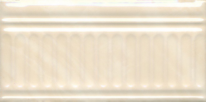 19017/3F Летний сад бежевый структурированный 20*9.9 керамический бордюр