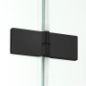 Душевое ограждение NEW TRENDY NEW MERANA BLACK 90x90x195 K-0536 (черный)