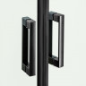 Душевое ограждение NEW TRENDY NEW MERANA BLACK 90x90x195 K-0536 (черный)