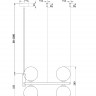 Подвесной светильник Maytoni MOD013PL-04BS