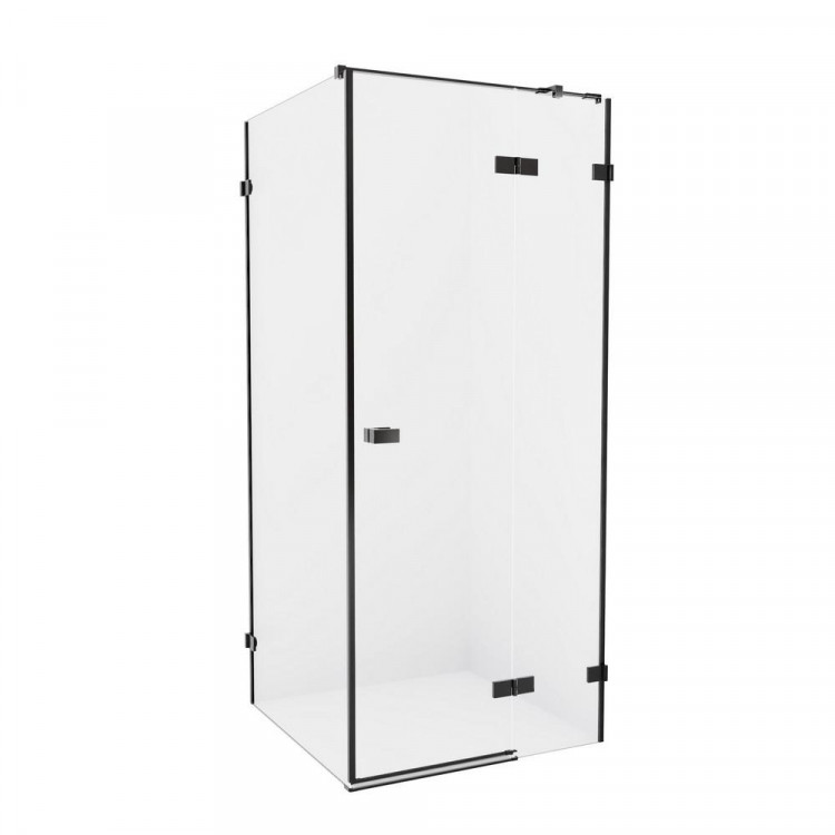 Душевое ограждение NEW TRENDY AVEXA BLACK 100x110x200 EXK-1593 (черный)