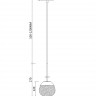 Подвесной светильник Maytoni P072PL-L2W3K