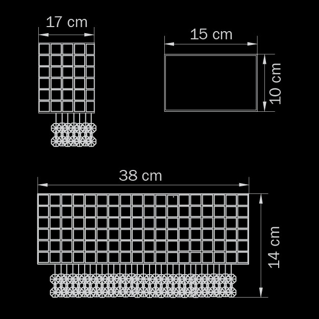 Светильник Lussole LSQ-0401-03 Luino золото