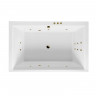 Ванна EXCELLENT Crown Lux 190x120 "SMART" (бронза)